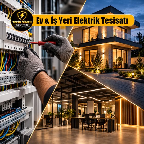 Ev & İş Yeri Elektrik Tesisatı
